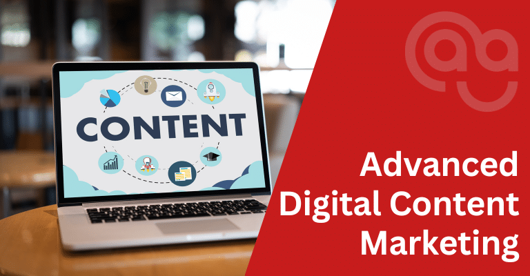 advanced digital content marketing course cover