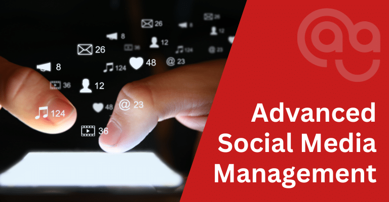 advanced social media management course cover