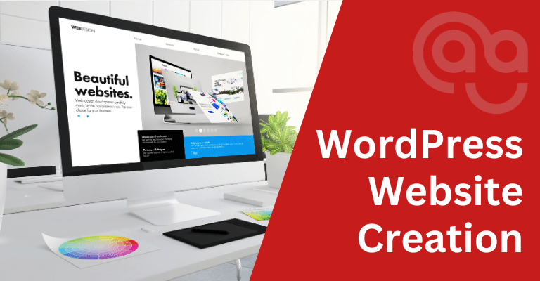 website creation course cover