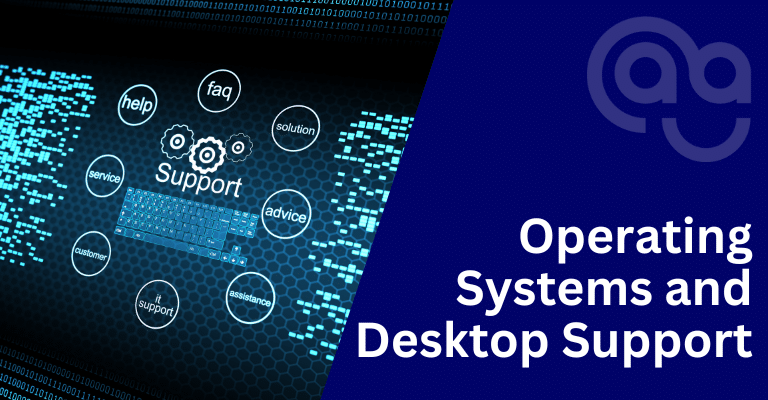 operating systems and desktop support course cover