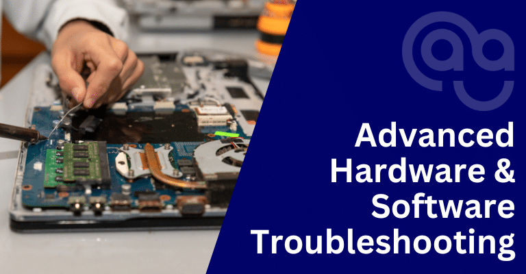 advanced hardware and software troubleshooting course cover
