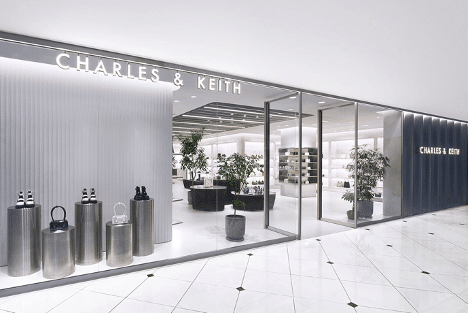 an image of charles & keith store for brand storytelling
