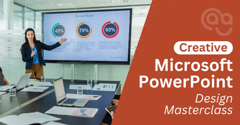 Creative Microsoft PowerPoint Designs Masterclass Course Image