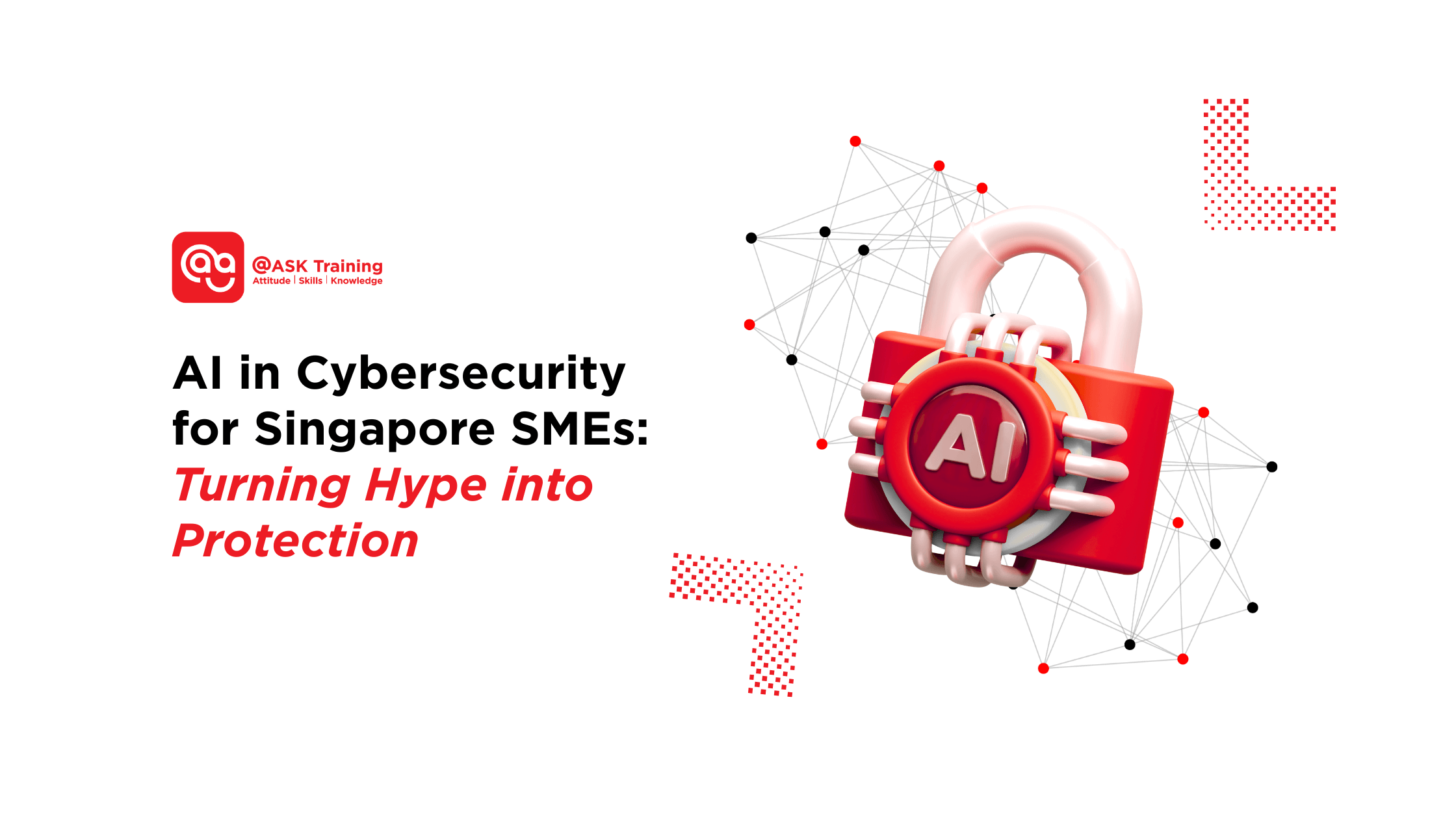 Poster for AI in Cybersecurity for Singapore SMEs